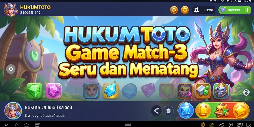 Tampilan gameplay HUKUMTOTO yang seru dan menarik.