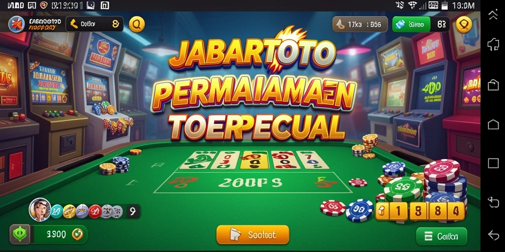 Tampilan menarik dengan gameplay seru dalam JABARTOTO.