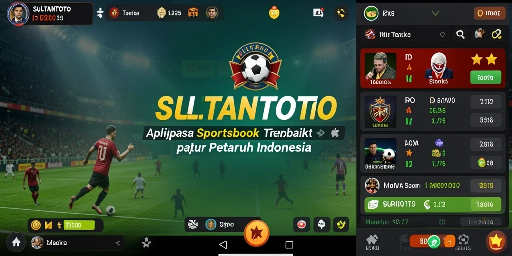 Tampilan gameplay menarik dari SULTANTOTO dalam taruhan olahraga.