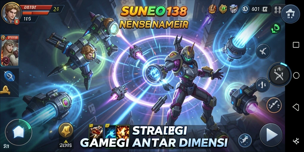 Tampilan menarik dari gameplay SUNEO138 dengan pertarungan strategis.