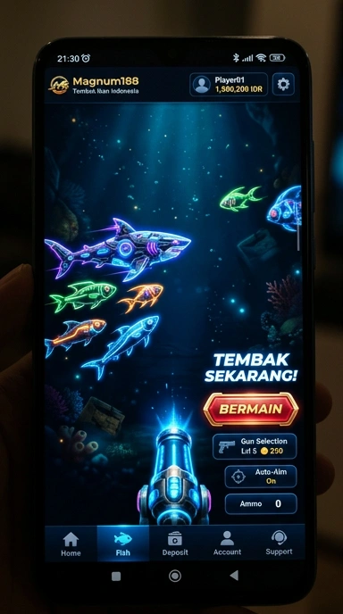 Fitur unggulan dan navigasi mudah di aplikasi magnum188.